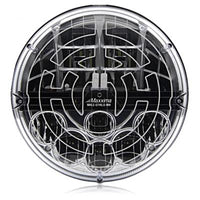 7" Round High/Low Beam LED Head Lamp with MaxxHeat Heated Lens