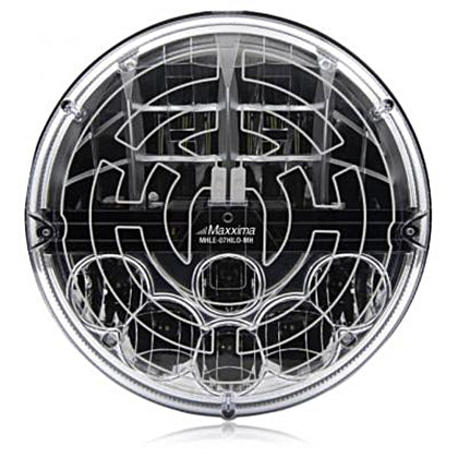 7" Round High/Low Beam LED Head Lamp with MaxxHeat Heated Lens