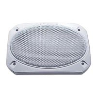 Chrome 6-3/8" X 4-5/16" Speaker Covers For Various Peterbilt Models (Pair)