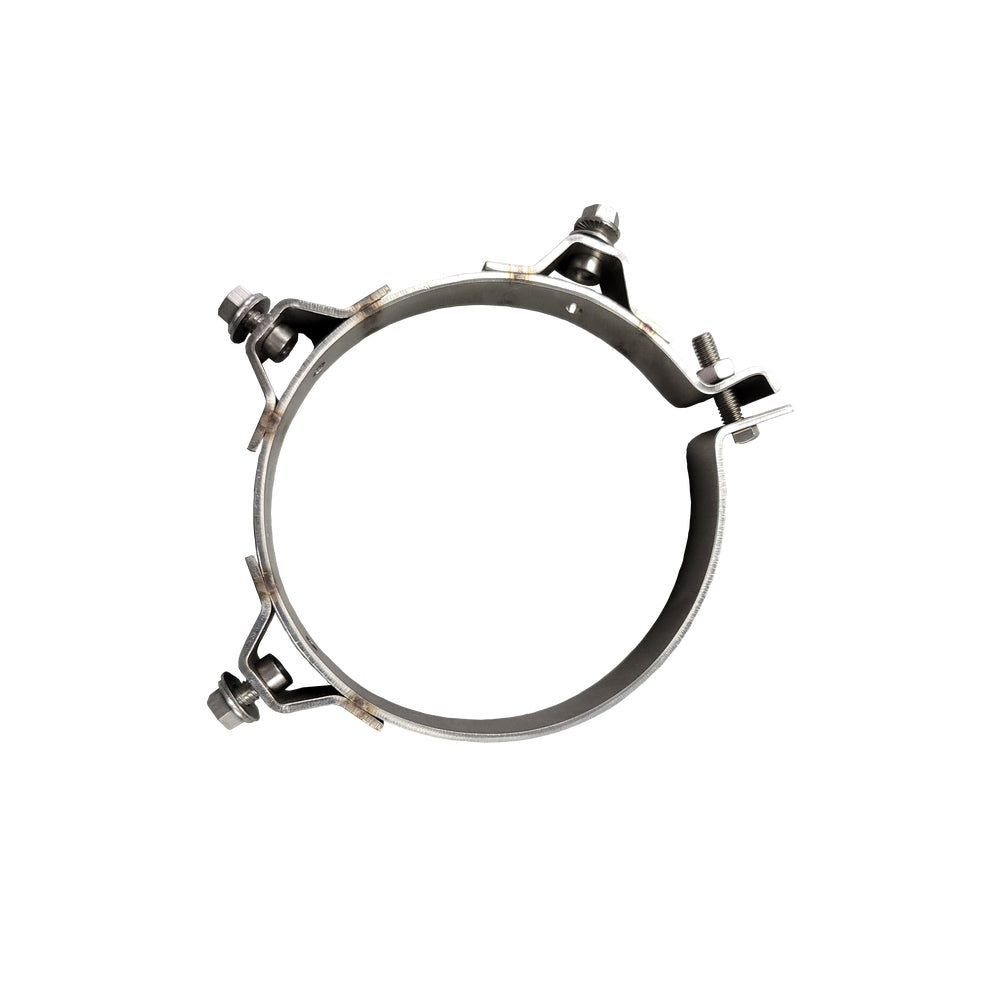 Grand Rock - 5" Heat Shield Bracket 304 Polished - Stainless Steel