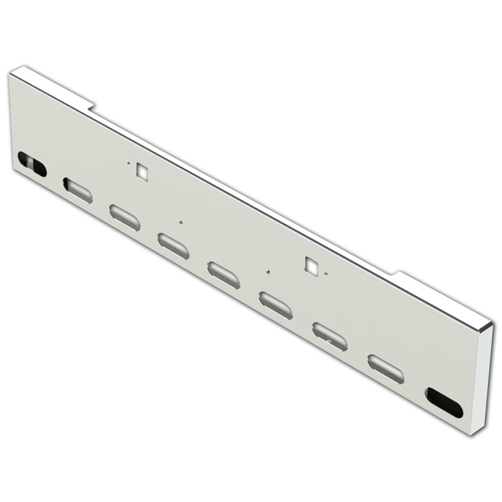 Valley Chrome Peterbilt 365/388/389 18" Boxed End 7GA Steel Chrome Bumper