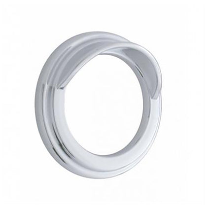 Chrome Small Gauge Bezel With Visor For Freightliner