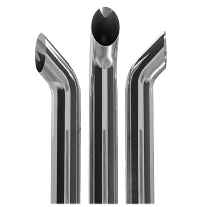 DynaFlex 1986-2007 Kenworth T800 Chrome 6" Reduced To 5" Curved Exhaust Stack