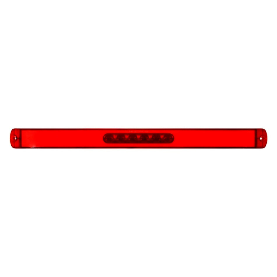 17" 11 LED GLO Light Bar Amber/Amber Lens