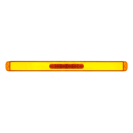 17" 11 LED GLO Light Bar Amber/Amber Lens