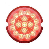 17 LED Dual Function Reflector Cab Lights - Watermelon Style