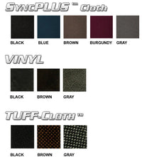 Seats Inc.™ Heritage "Silver" Black Vinyl, High Back Truck Seat w/o Glide-A-Lator™ Isolator