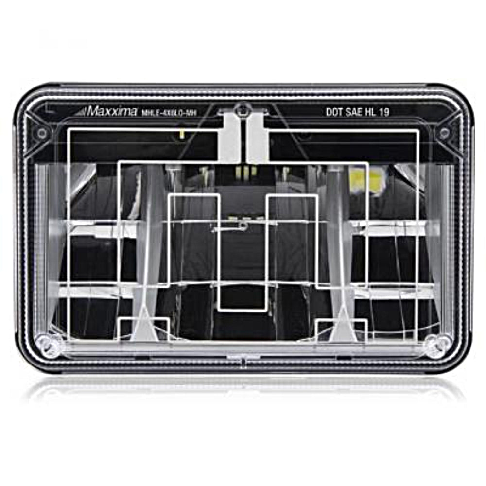4" x 6" Rectangular Low Beam LED Head Lamp with MaxxHeat Heated Lens