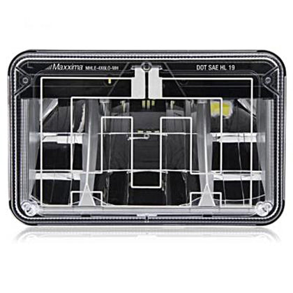 4" x 6" Rectangular High Beam LED Head Lamp with MaxxHeat Heated Lens