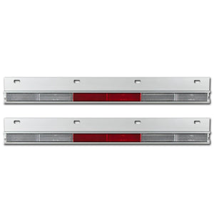 United Pacific - Straight Conspicuity Reflector Plate (Pair)