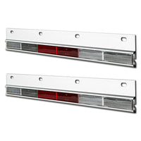 United Pacific - Straight Conspicuity Reflector Plate (Pair)