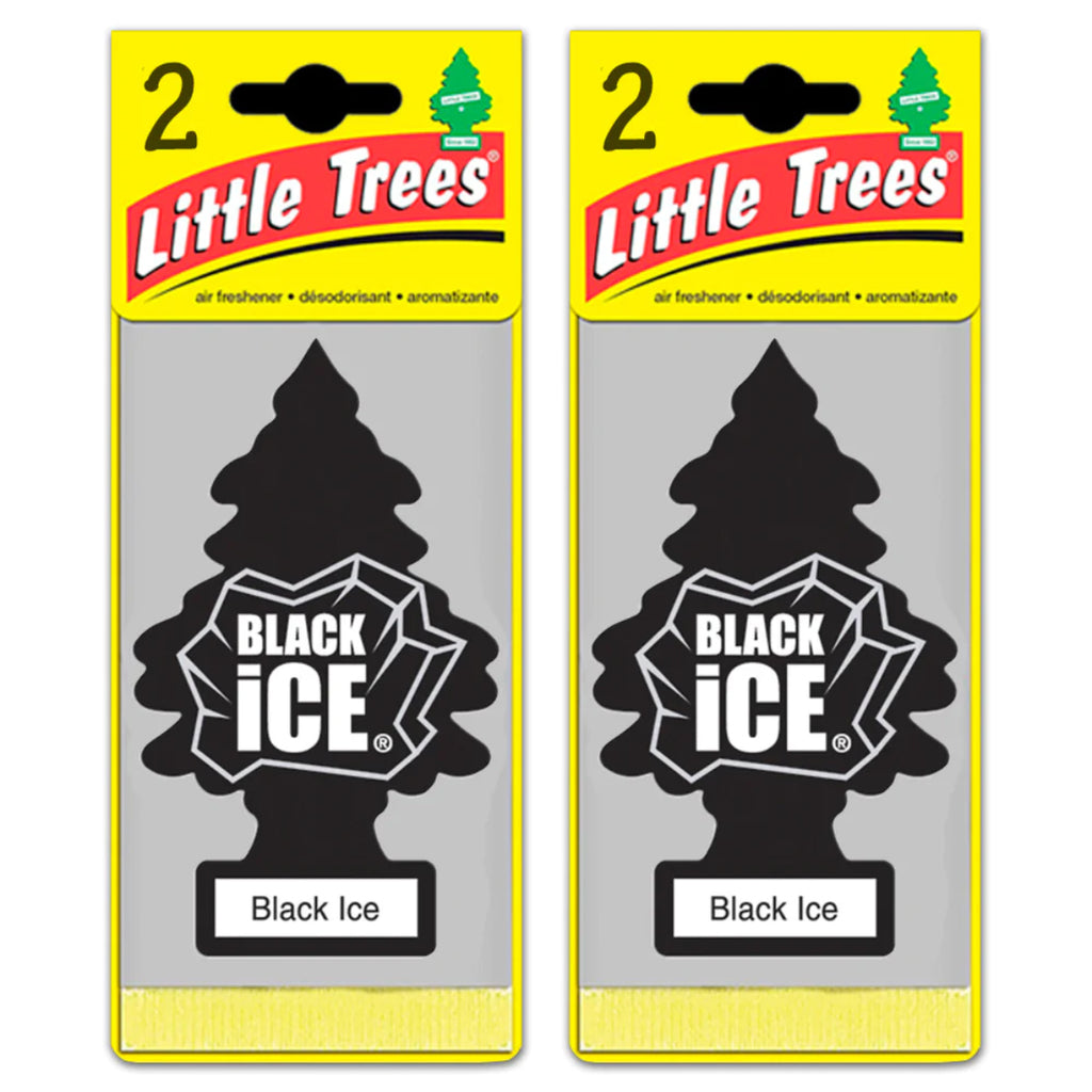 Black Ice - Little Tree Air Freshener (2 pk)