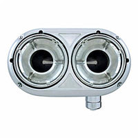 Peterbilt 359 Stainless Dual Headlight Housing w Inner Lamp Bucket - Driver or Passenger