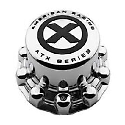 ATX Full Rear Snap on Cap Cover Spike Chrome