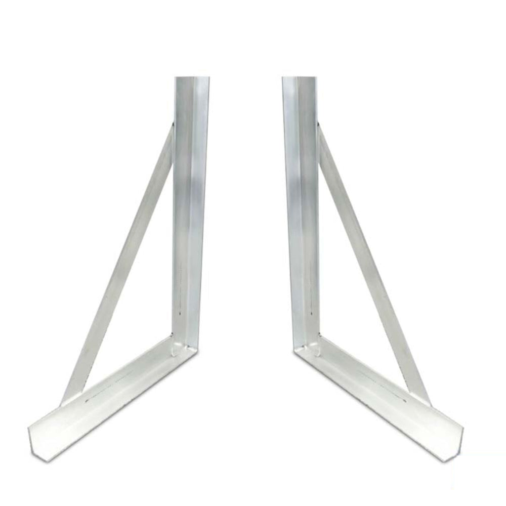 Iconic Metal Gear - 24" Aluminum Toolbox Mounting Brackets