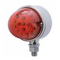 17 LED Dual Function Reflector Single Face Light - Red LED/Red Lens