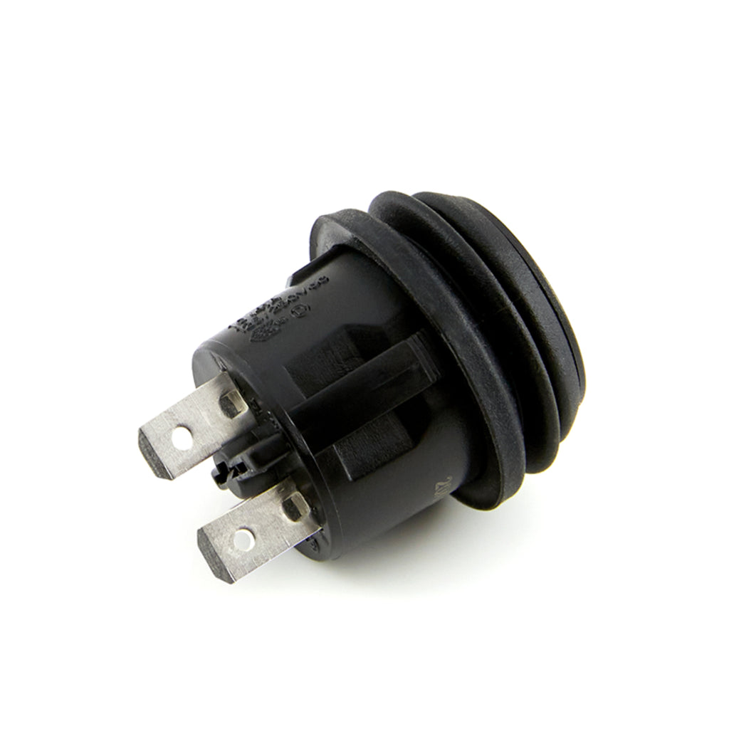 Optifuse Rocker Switch Push Button Switch - OptiFuse R13-527C2-02 Waterproof Round, (On)-Off ...