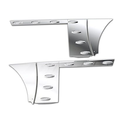 Dieter's 2018+ Peterbilt 389 Short Hood Elite Kit Cab w White/Amber M1 LED Lights