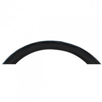 18” Black Diamond Stitched Leather Steering Wheel Covers