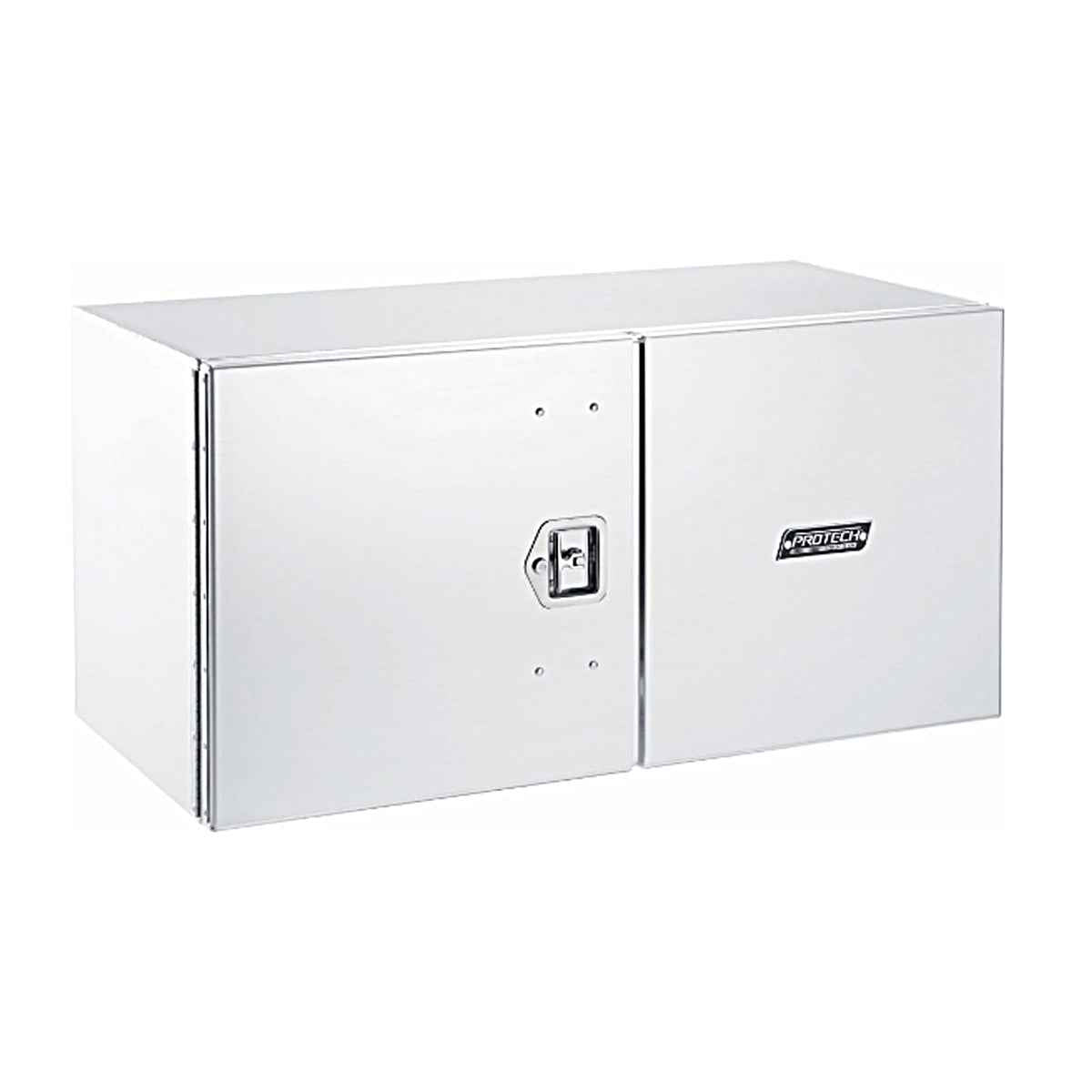 18" x 18" Polished Aluminum Tool Box