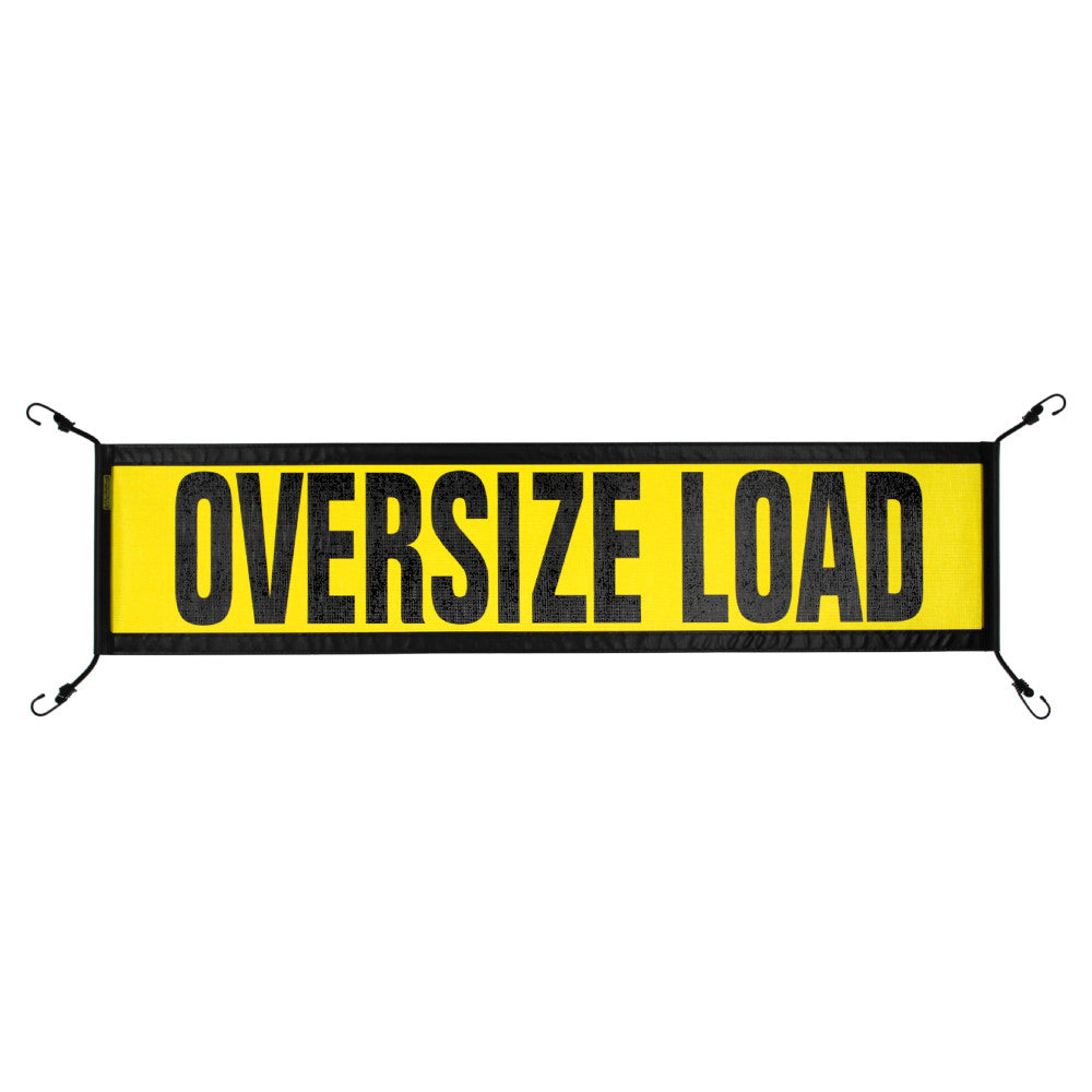 EZ Hook Escort Oversize Load Sign w Bungees