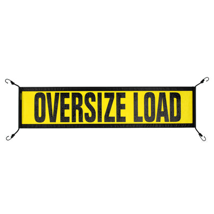 EZ Hook Escort Oversize Load Sign w Bungees