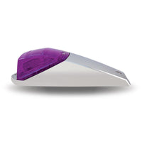 Dual Revolution Amber Marker to Green, Purple or Blue Aux. LED Square Cab Light