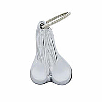 2-1/2" Small Die-Cast Low-Hanging Balls Novelty Key Chain  (Various Colors)