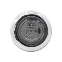 Phoenix Design 3/4" LED Bullet Light -  Amber/Smoke or Red/Smoke Lens w Chrome Bezel