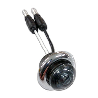 Phoenix Design 3/4" LED Bullet Light -  Amber/Smoke or Red/Smoke Lens w Chrome Bezel