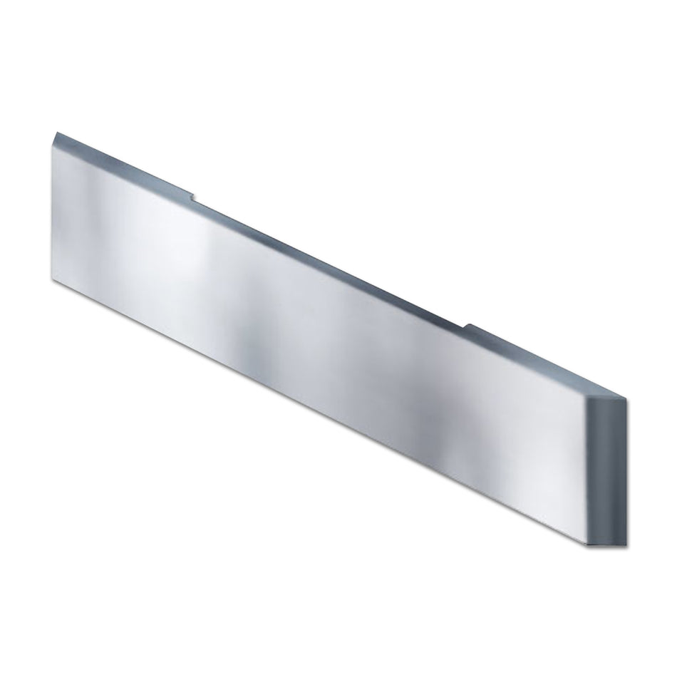 Peterbilt 379 Standard Mount Chrome Plated Steel Mitered End Bumpers - Berube's Truck Accessories