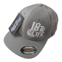 Hot Rig's "18 to Life" Fitted Cap (Black, Grey or Navy Blue)