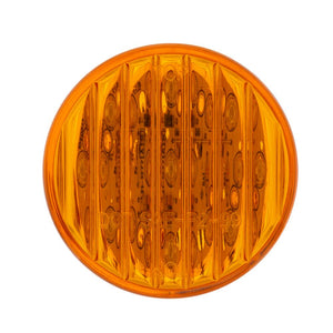 United Pacific 9 LED 2" Clearance/Marker Light - Amber LED/Amber Lens