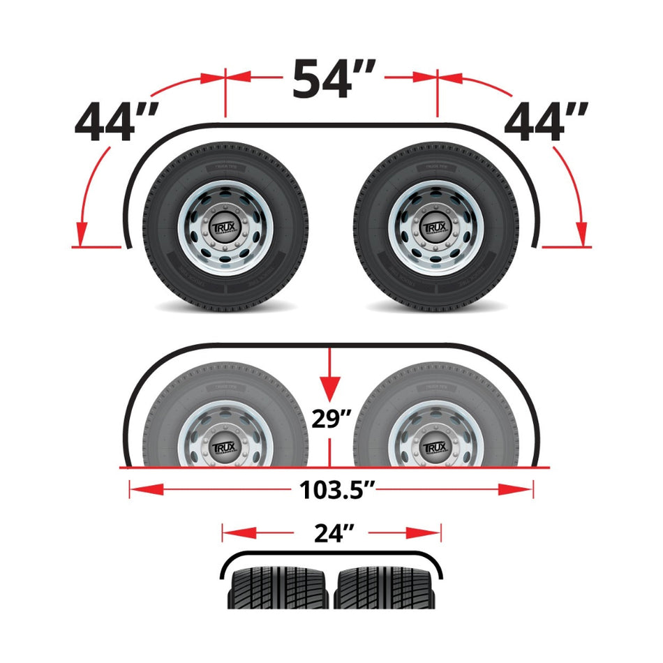 Trux - Smooth Boss Extra Long Full Truck Fenders