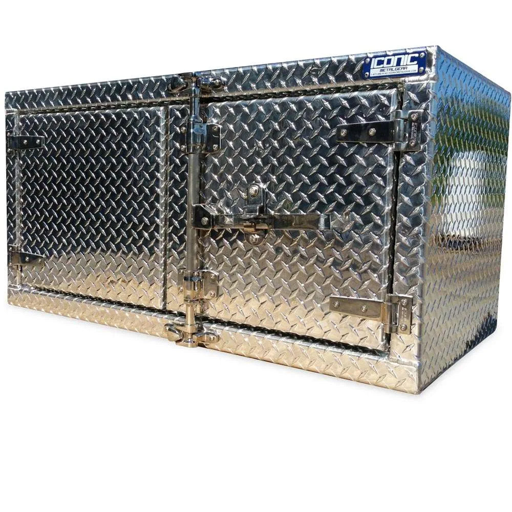 Iconic Metal Gear - 60in x 24in x 24in Checker Plate Underbody Toolbox