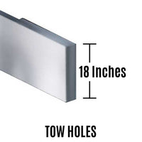 18" Peterbilt 389 Blind Mount Bumper w Tow Holes