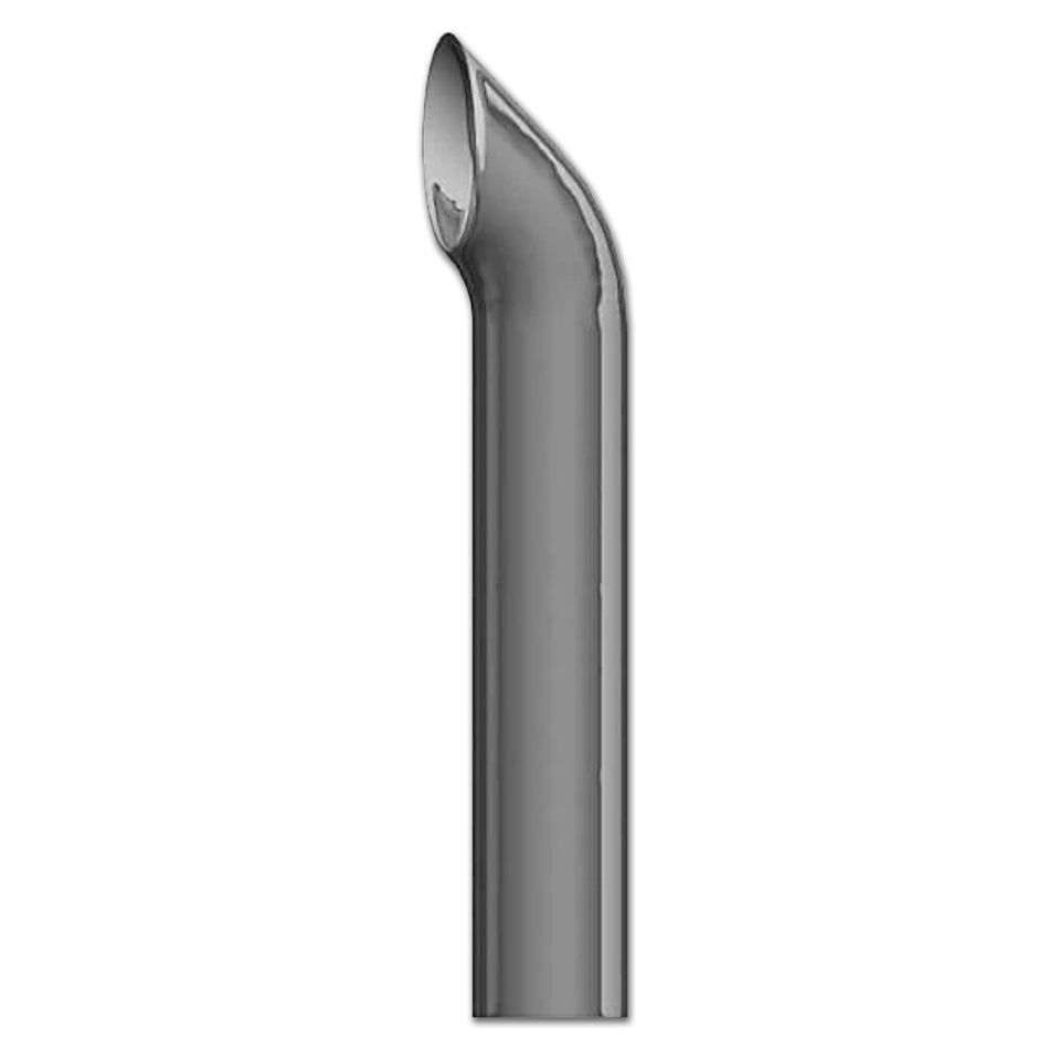 Lincoln Industries - 6" x 108" Mitered Top, Belled Exhaust Stack