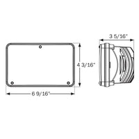 Optronics 12-24V Low Beam Headlight