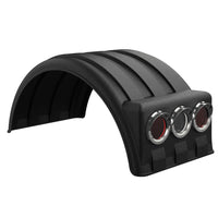 Minimizer - "Lil Scrapper" Single Axle with 19.5" Wide Dual Wheel Poly Fender (PM1901LB)