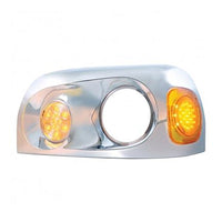 22 LED Turn Signal Light For 1996-2010 Freightliner Century - Amber LED/Amber Lens
