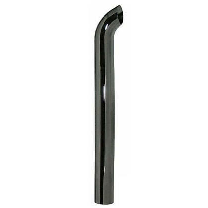 Grand Rock - 5" x 72" Curved Top OD Chrome Truck Exhaust Pipe