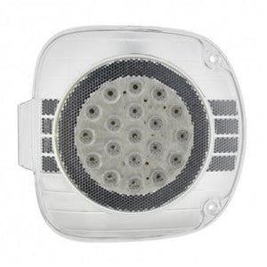 22 LED Turn Signal Light for 96-2010 Freightliner Century - Amber LED/Clear Lens