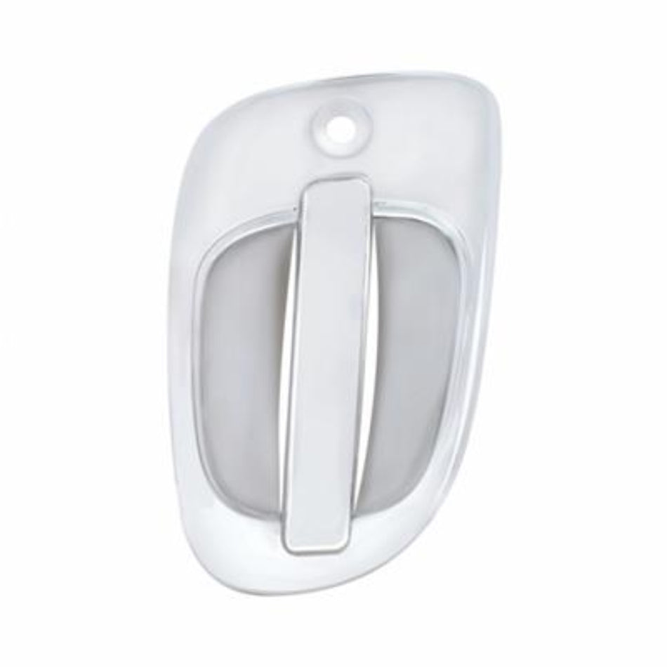 United Pacific Chrome Exterior Door Handle Cover For Freightliner - Passenger or Driver