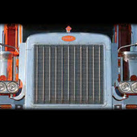 Roadworks 23.75" or 14.5" Long Kenworth T800 Diamond Grill Bar