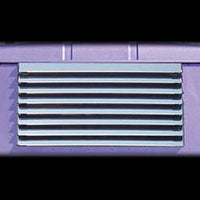 Roadworks International Day Cab Rear Window Louver-Style Shade (37" x 20")