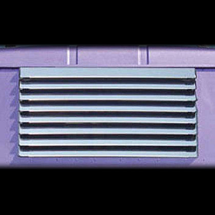 Roadworks International Day Cab Rear Window Louver-Style Shade (37" x 20")