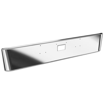 Peterbilt 379 Chrome 18" Texas Square Bumper w Center Tow Cutout
