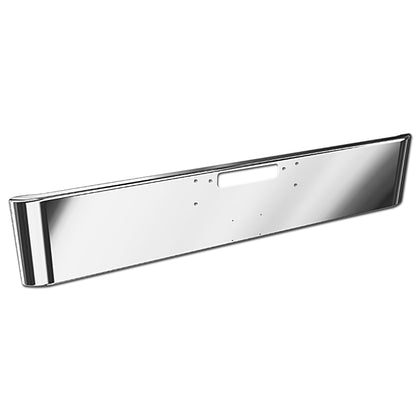 Hendrickson - Western Star Conventional 89-07 18" Texas Square 10GA Steel Chrome Bumper