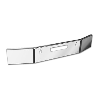 Kenworth T800B 87-10 14" Open End 10GA Steel Chrome Bumper