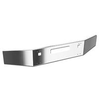Hendrickson - Kenworth T800 14" Tapered End 10GA Steel Chrome Bumper